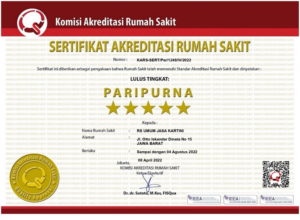 Sertifikat Akreditasi